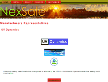 Tablet Screenshot of nexsale.ca